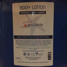 Load image into Gallery viewer, Body Lotion, Plaine Products
