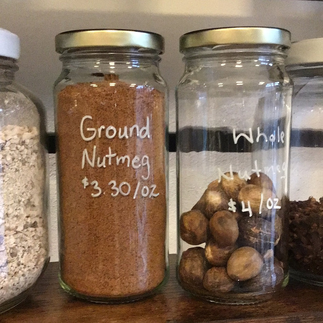 Nutmeg, Ground