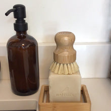 Load image into Gallery viewer, Pot Scrubber, Bamboo and Palm Fiber
