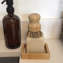 Load image into Gallery viewer, Pot Scrubber, Bamboo and Palm Fiber