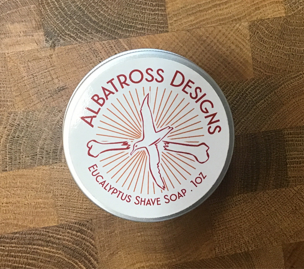 Albatross Eucalyptus Shave Soap (1 oz w/tin)