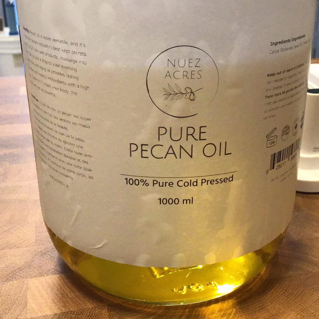 Pure Pecan Oil