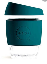 Load image into Gallery viewer, Joco Glass Cup with Silicone Lid and Grip
